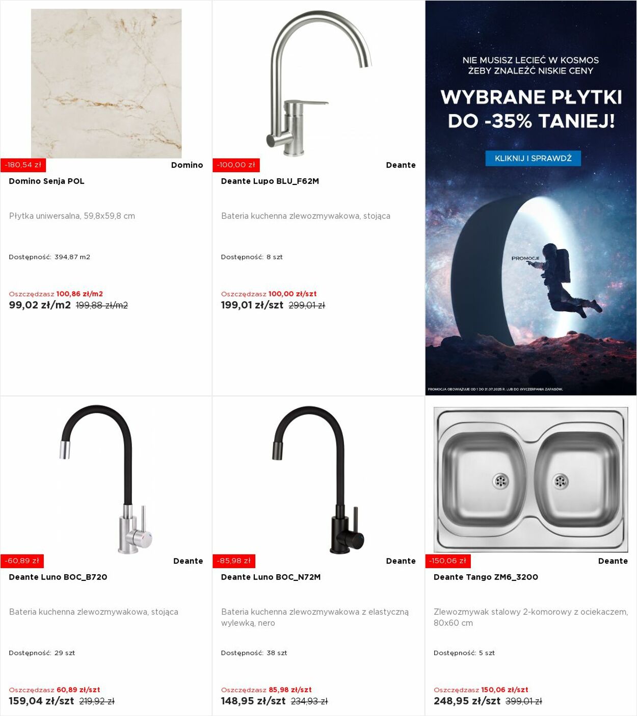 Gazetka Blu Salony Łazienek 21.07.2025 - 27.07.2025