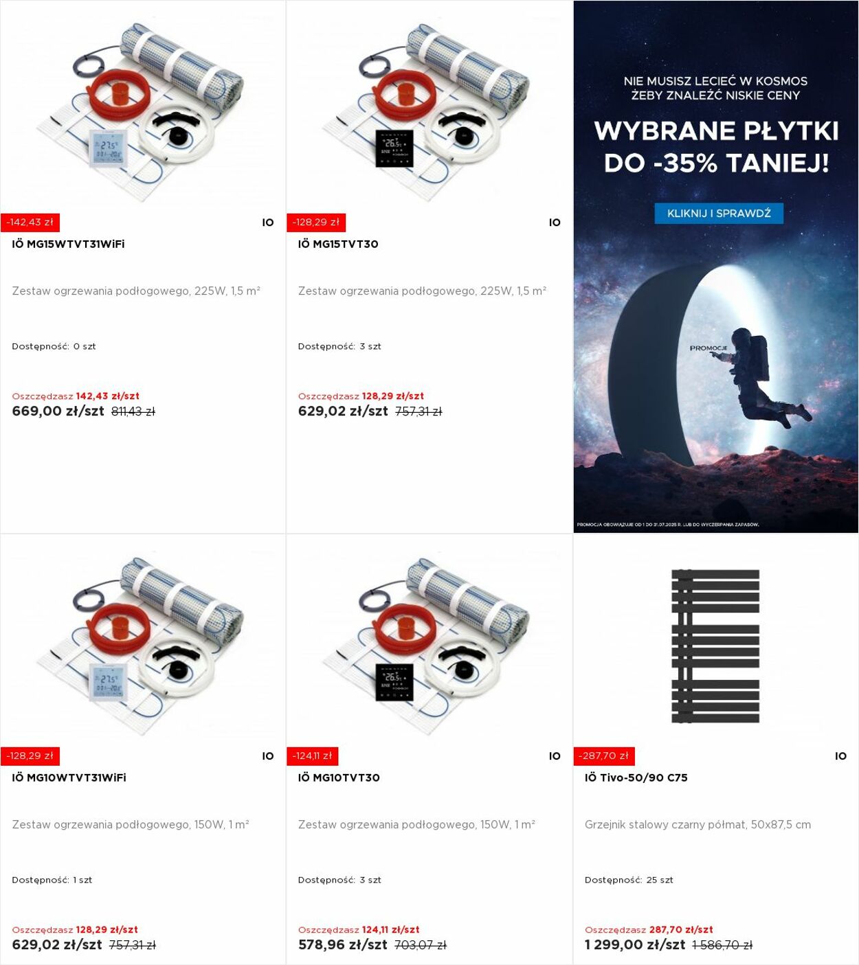 Gazetka Blu Salony Łazienek 21.07.2025 - 27.07.2025