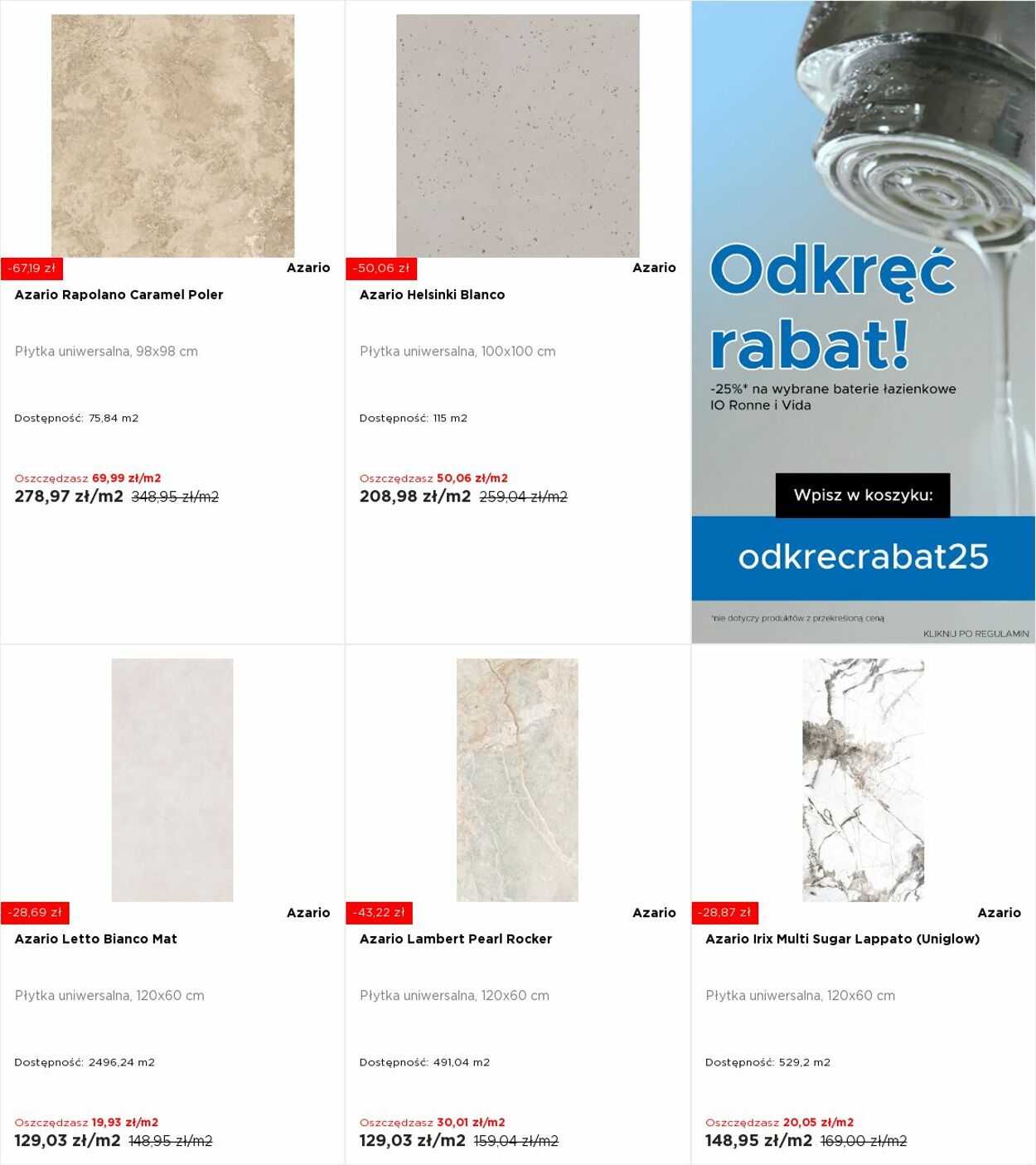 Gazetka Blu Salony Łazienek 21.07.2025 - 27.07.2025