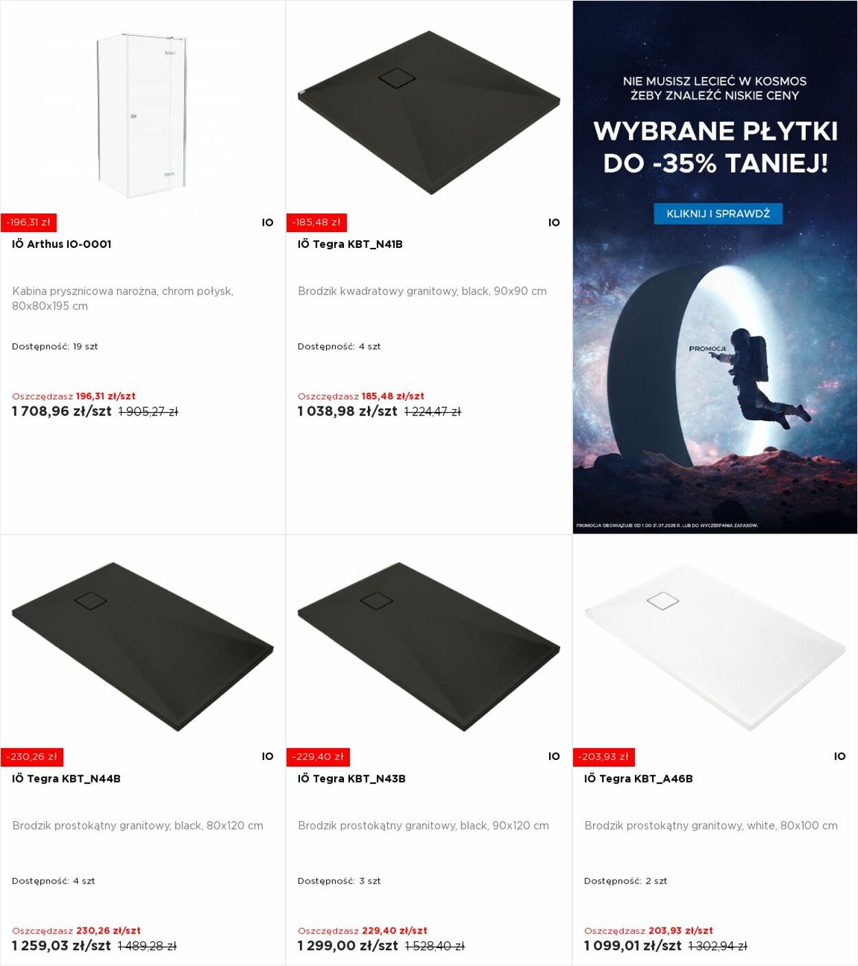 Gazetka Blu Salony Łazienek 21.07.2025 - 27.07.2025