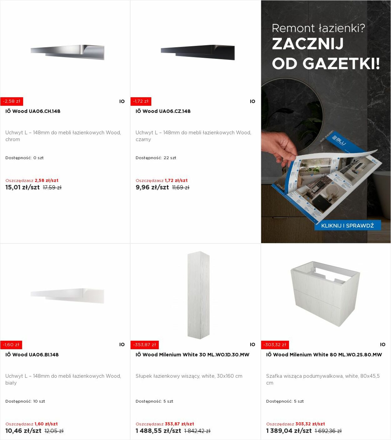 Gazetka Blu Salony Łazienek 21.07.2025 - 27.07.2025