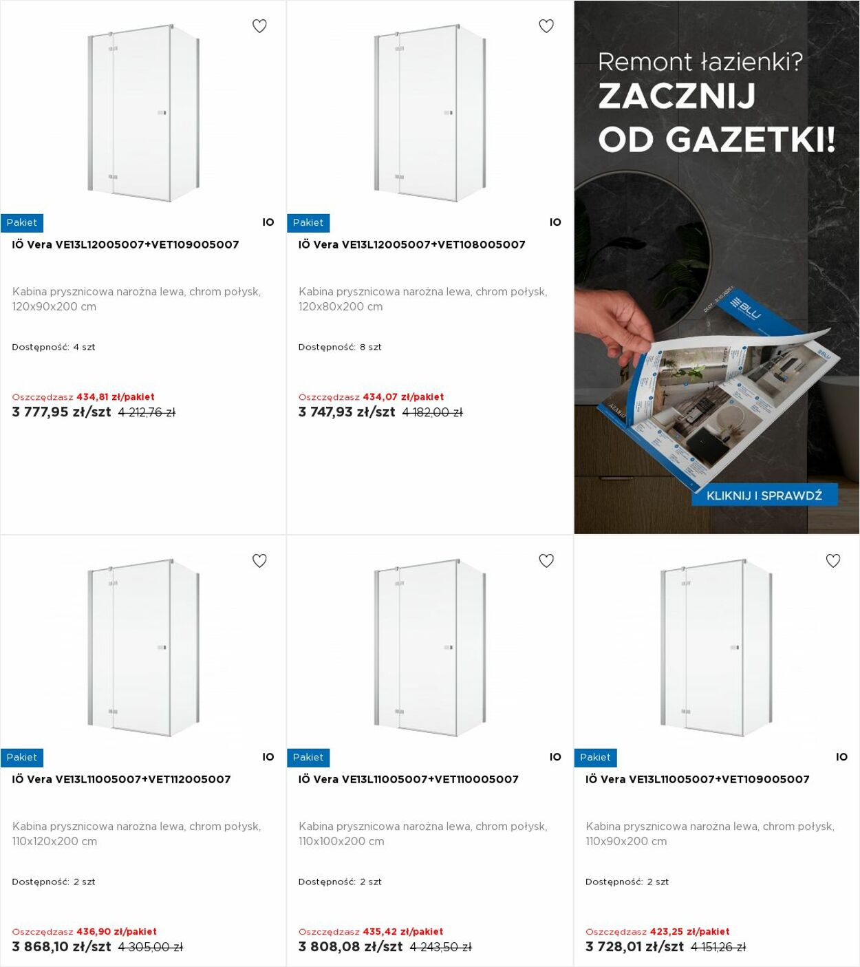 Gazetka Blu Salony Łazienek 15.09.2025 - 21.09.2025
