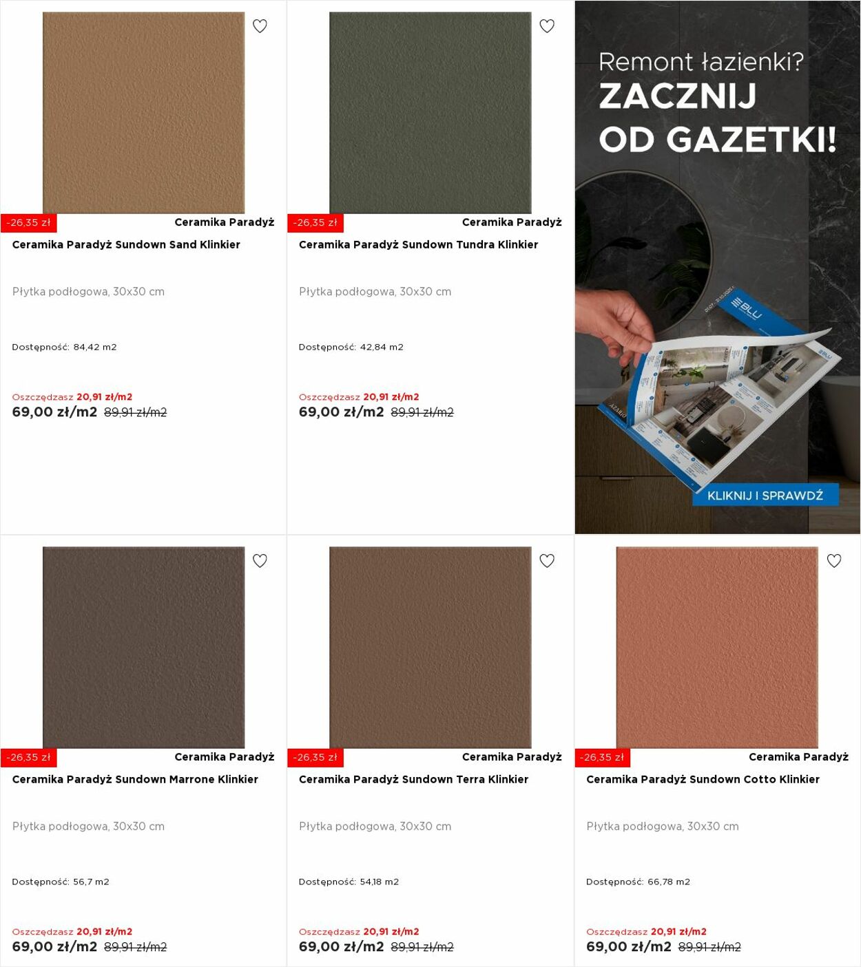 Gazetka Blu Salony Łazienek 15.09.2025 - 21.09.2025