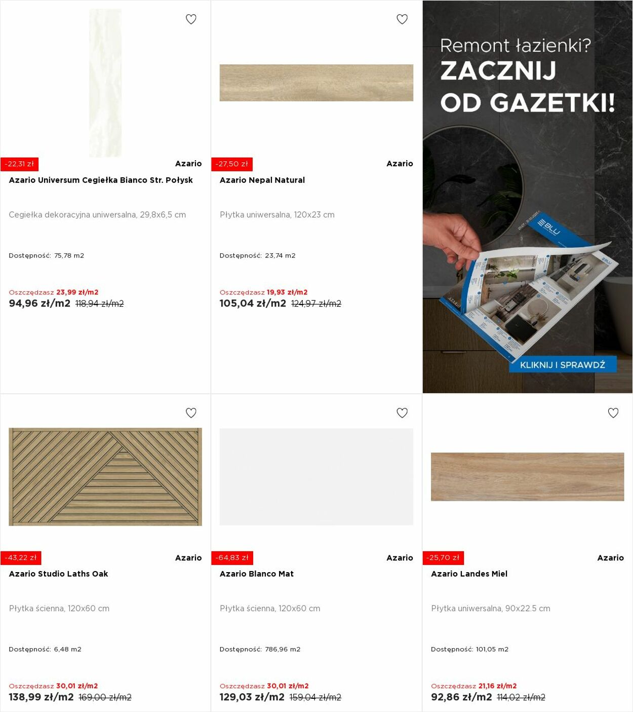 Gazetka Blu Salony Łazienek 15.09.2025 - 21.09.2025