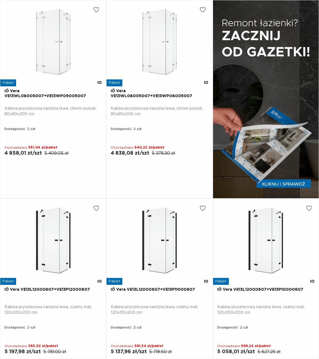 Gazetka Blu Salony Łazienek 15.09.2025 - 21.09.2025