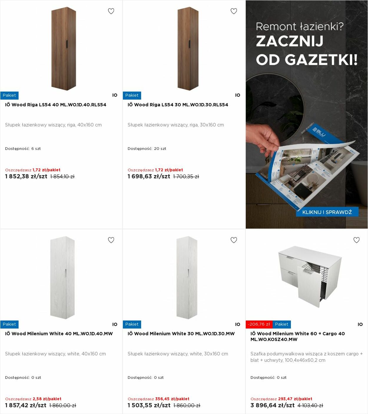 Gazetka Blu Salony Łazienek 15.09.2025 - 21.09.2025