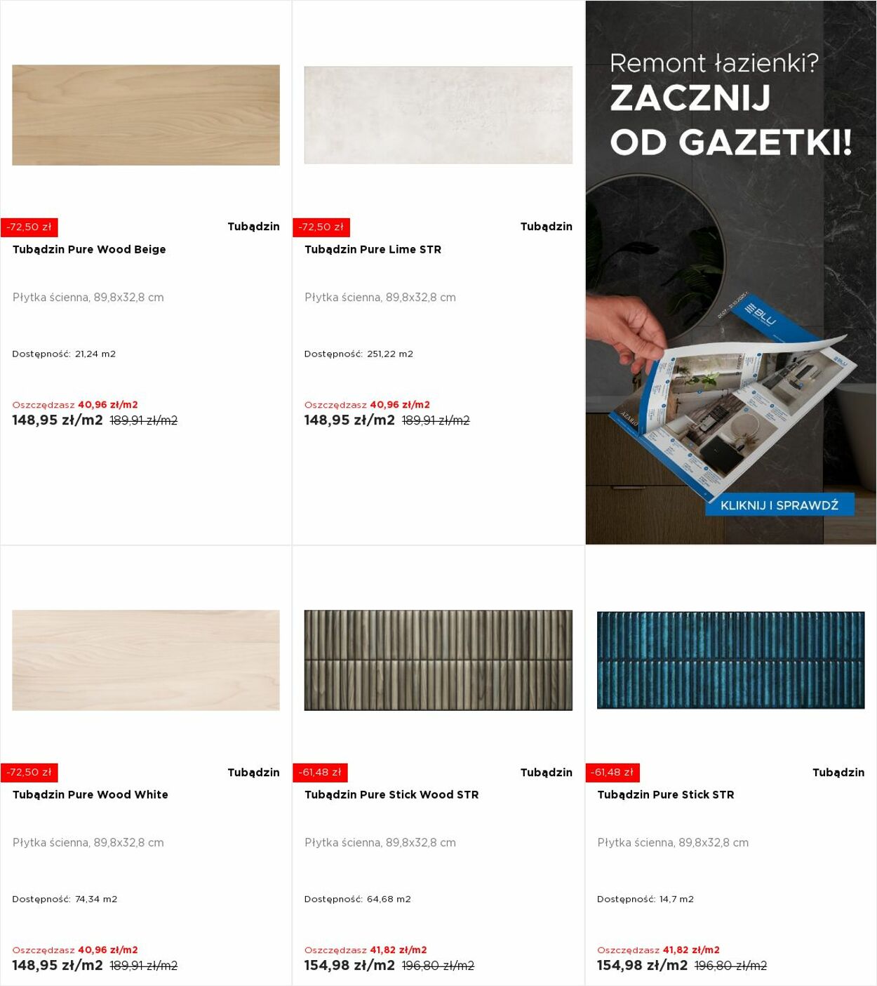 Gazetka Blu Salony Łazienek 04.08.2025 - 10.08.2025