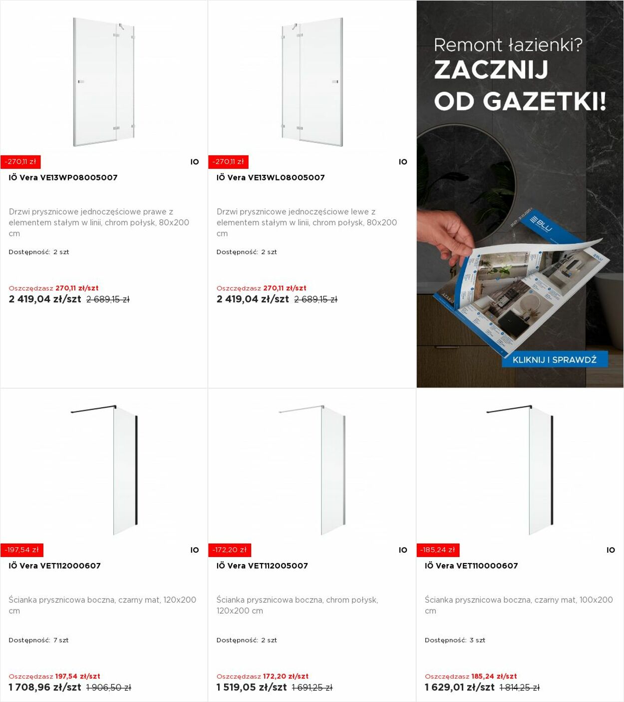 Gazetka Blu Salony Łazienek 04.08.2025 - 10.08.2025