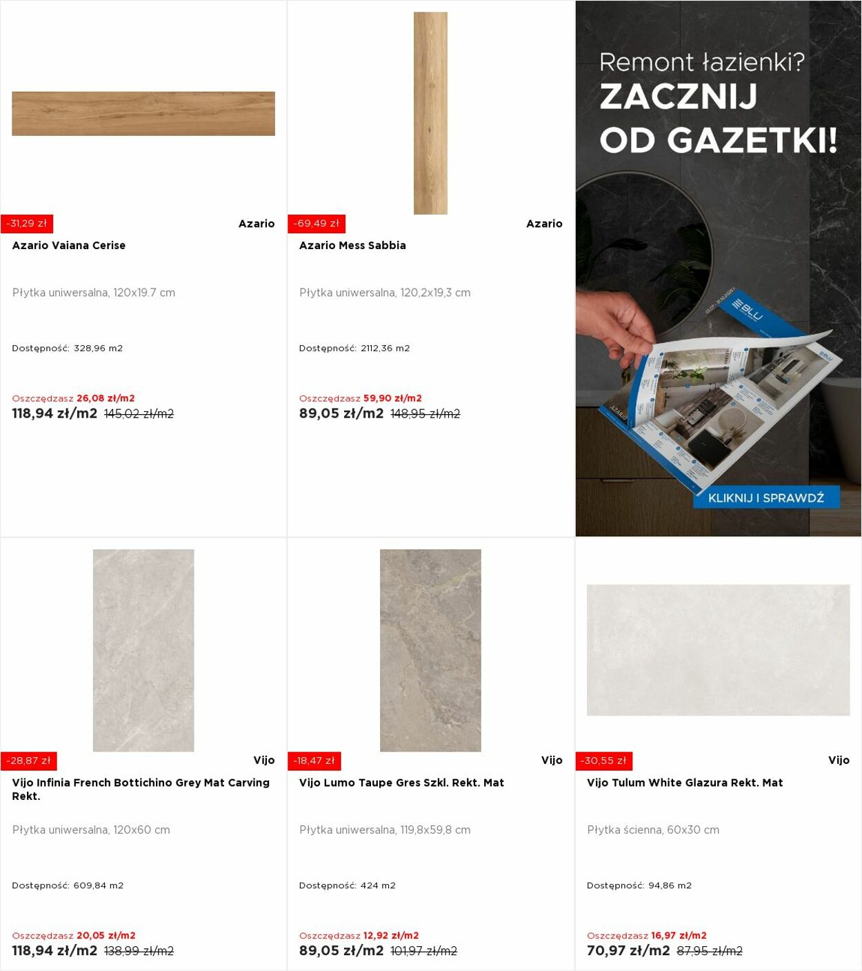 Gazetka Blu Salony Łazienek 04.08.2025 - 10.08.2025
