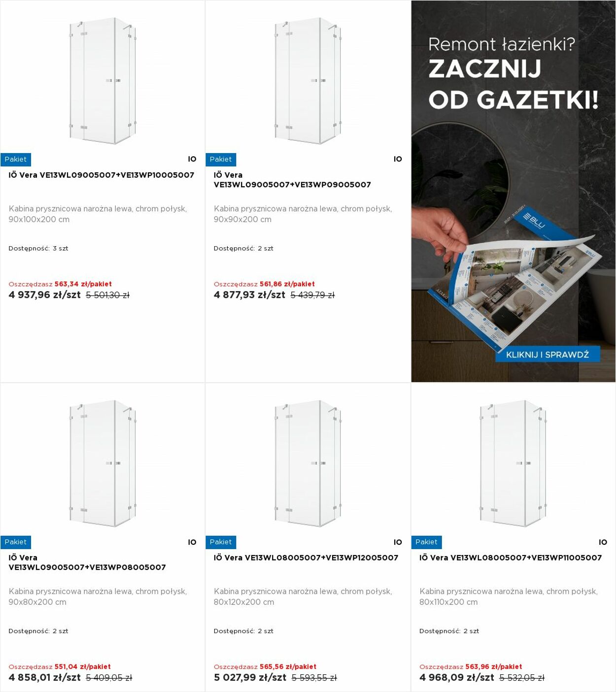 Gazetka Blu Salony Łazienek 04.08.2025 - 10.08.2025