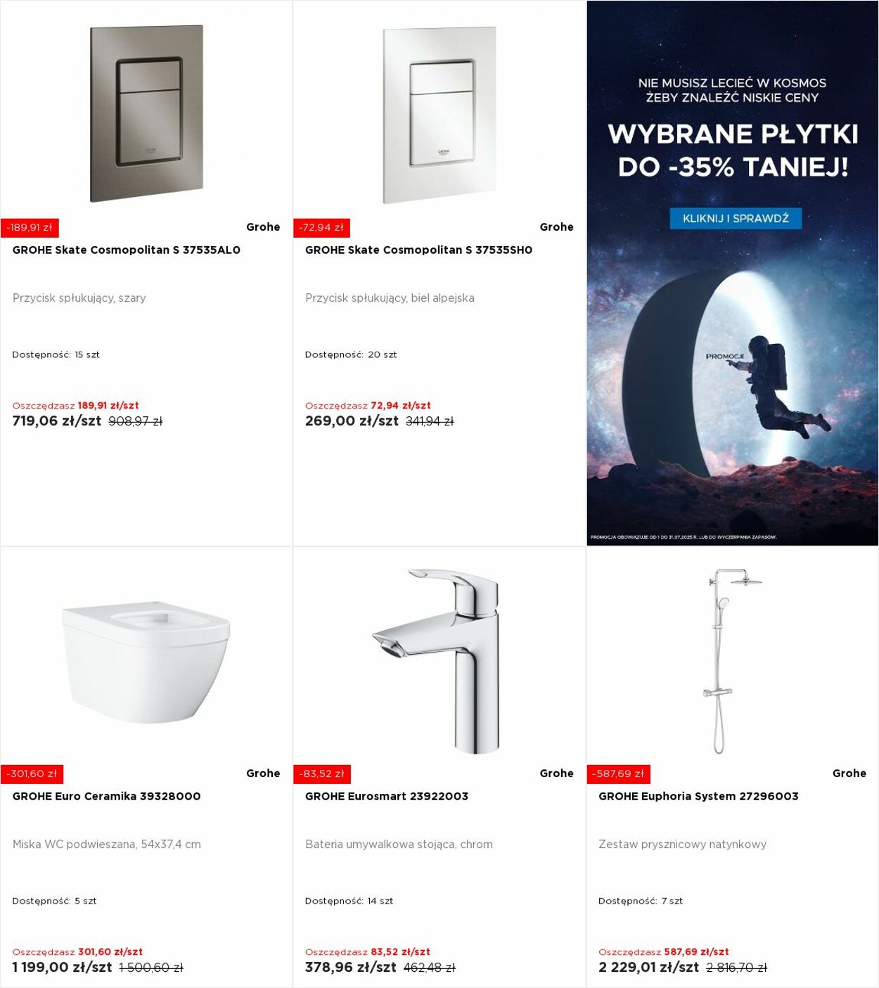 Gazetka Blu Salony Łazienek 04.08.2025 - 10.08.2025