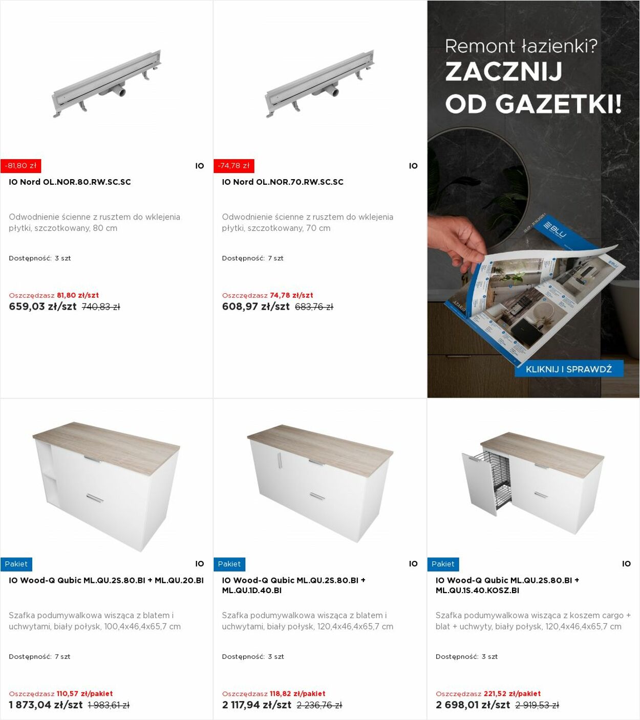 Gazetka Blu Salony Łazienek 04.08.2025 - 10.08.2025