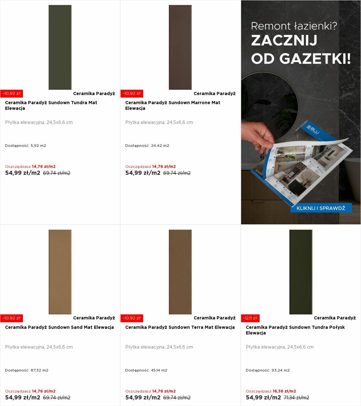 Gazetka Blu Salony Łazienek 04.08.2025 - 10.08.2025