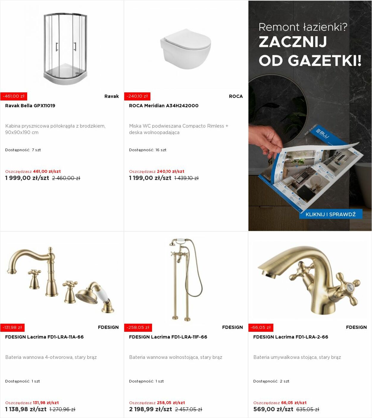 Gazetka Blu Salony Łazienek 04.08.2025 - 10.08.2025