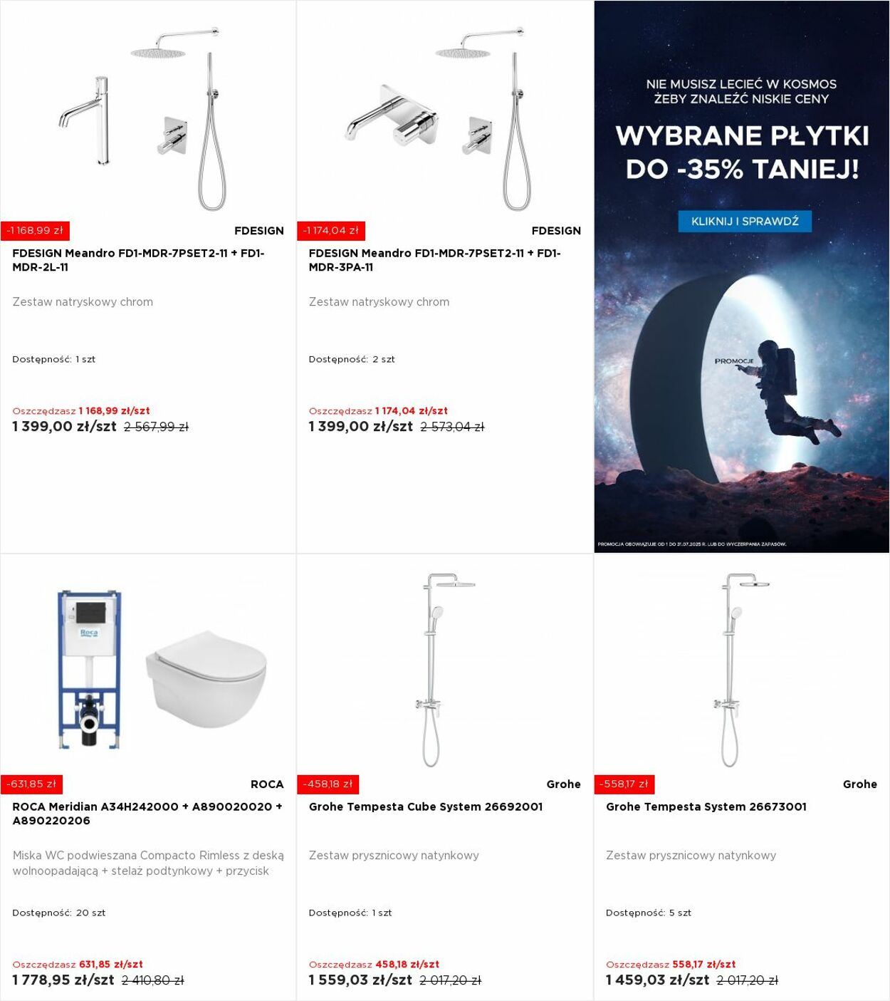 Gazetka Blu Salony Łazienek 04.08.2025 - 10.08.2025