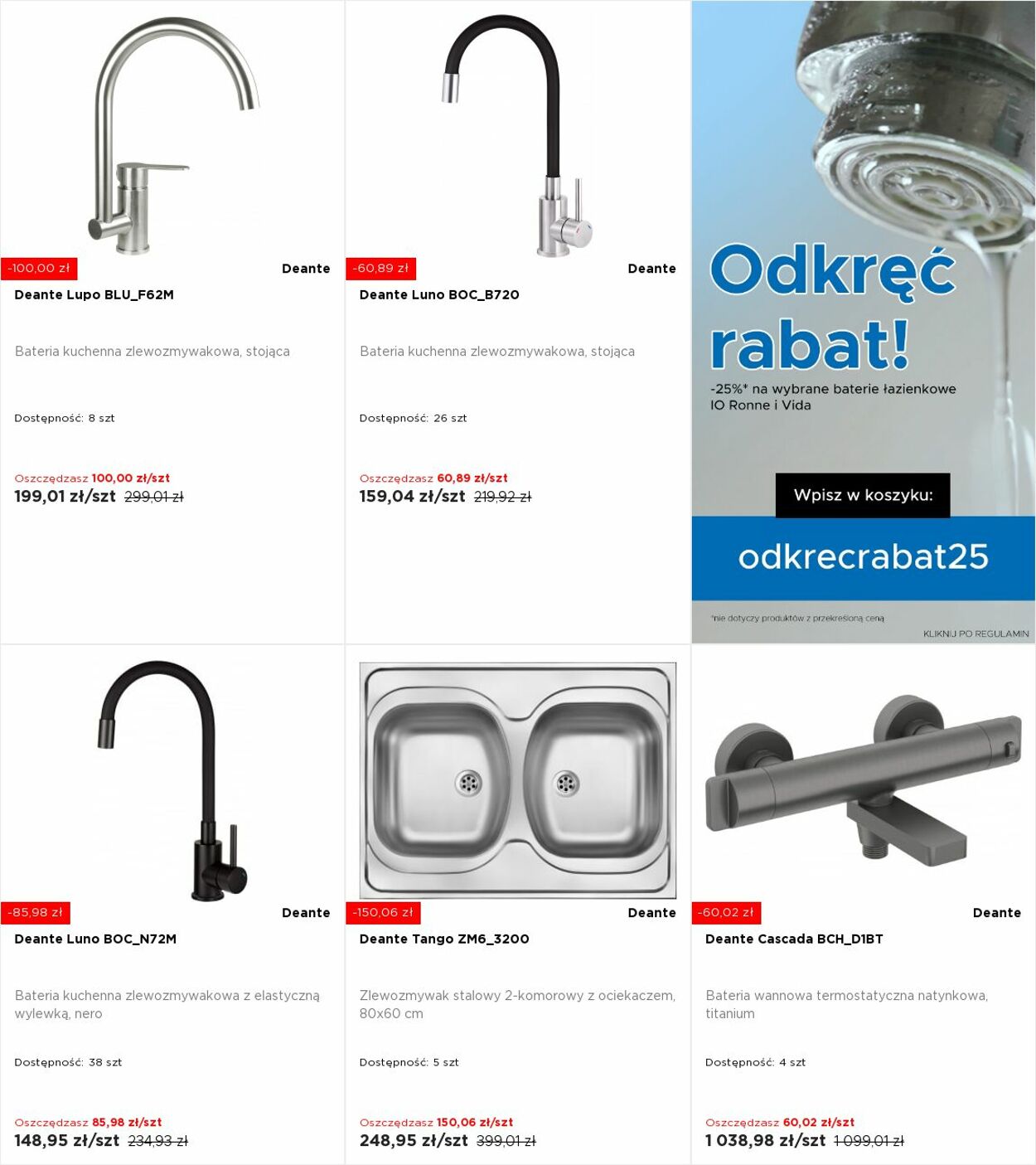 Gazetka Blu Salony Łazienek 04.08.2025 - 10.08.2025