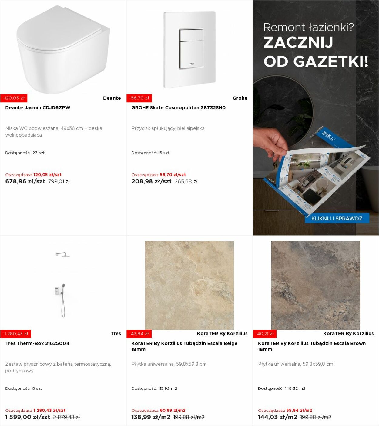 Gazetka Blu Salony Łazienek 04.08.2025 - 10.08.2025