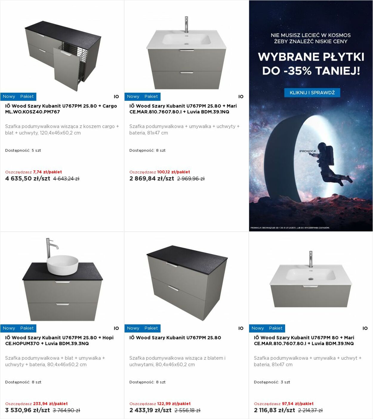 Gazetka Blu Salony Łazienek 04.08.2025 - 10.08.2025
