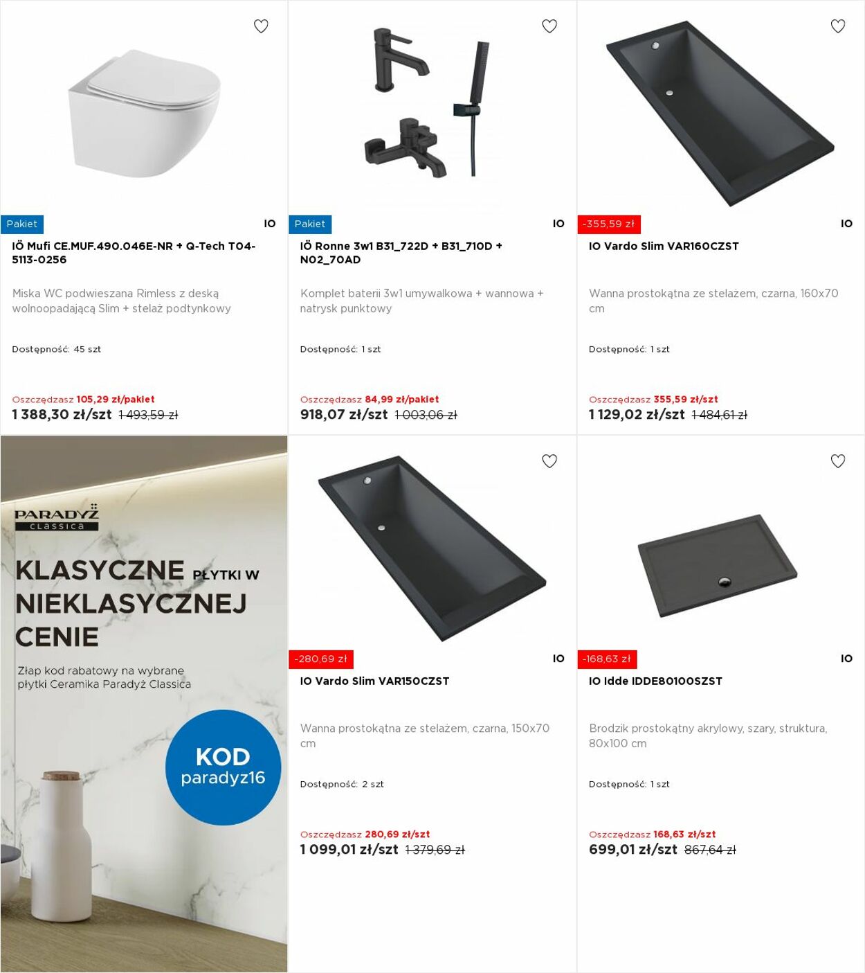Gazetka Blu Salony Łazienek 20.10.2025 - 26.10.2025