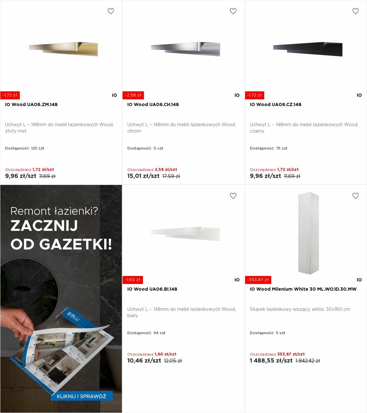 Gazetka Blu Salony Łazienek 20.10.2025 - 26.10.2025