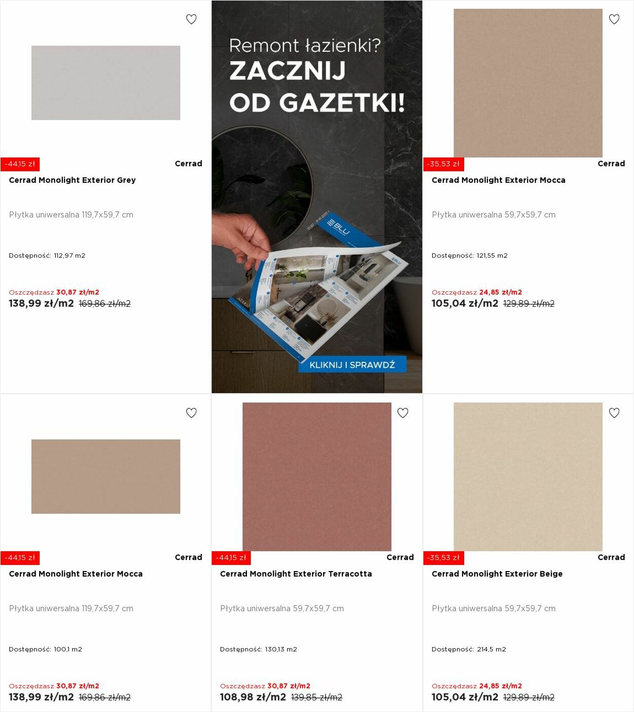 Gazetka Blu Salony Łazienek 20.10.2025 - 26.10.2025