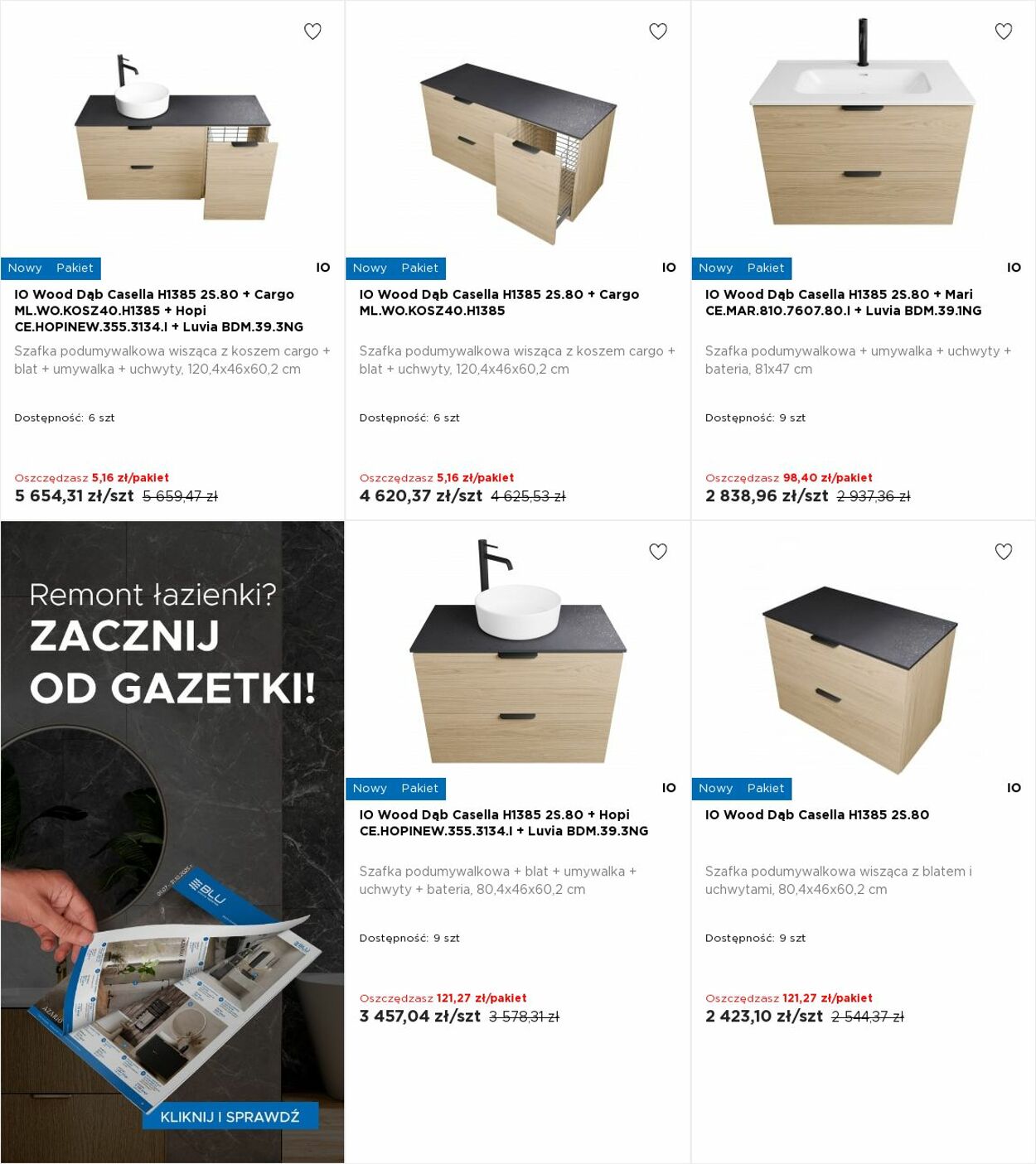 Gazetka Blu Salony Łazienek 20.10.2025 - 26.10.2025