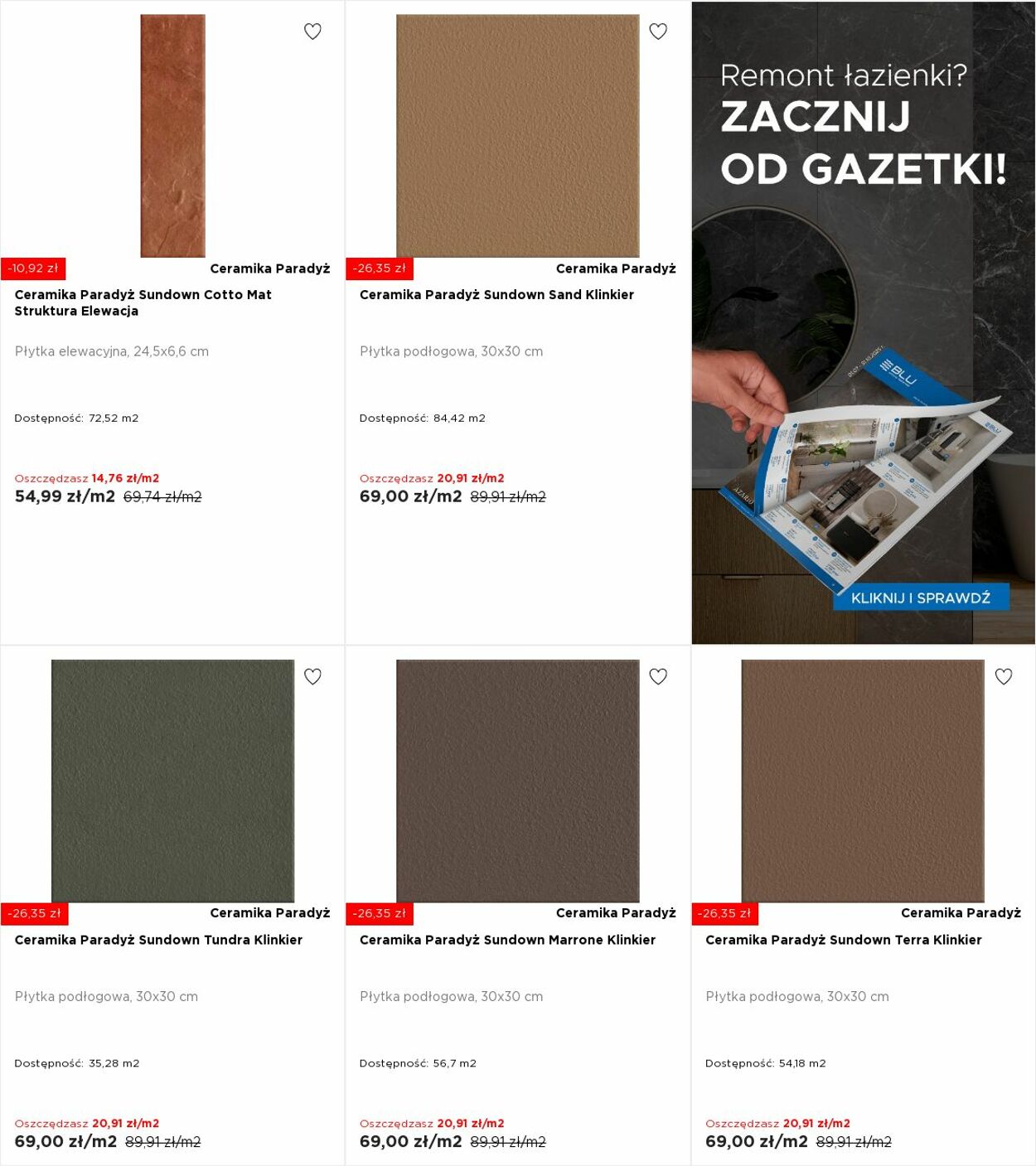 Gazetka Blu Salony Łazienek 27.10.2025 - 02.11.2025