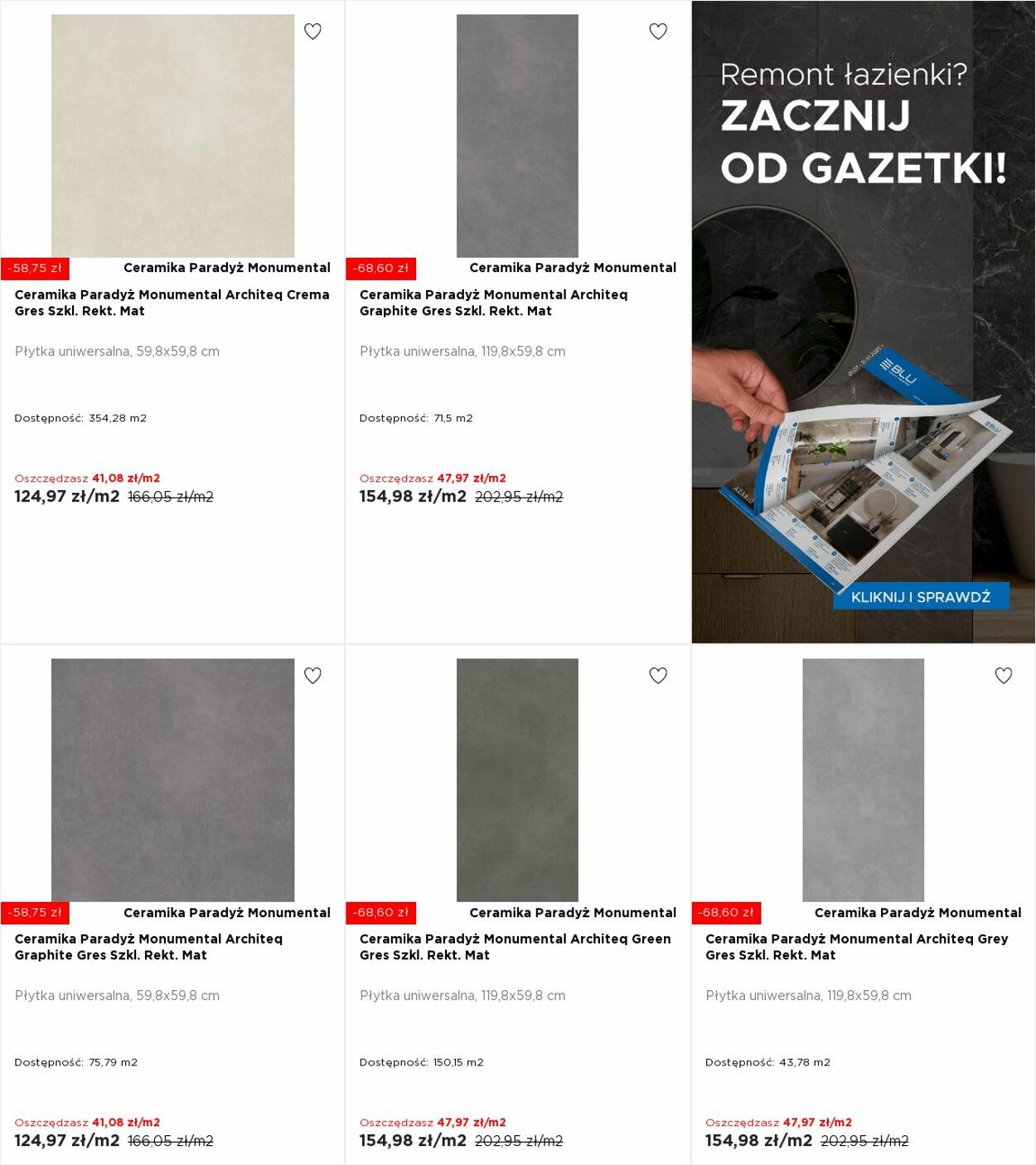 Gazetka Blu Salony Łazienek 27.10.2025 - 02.11.2025