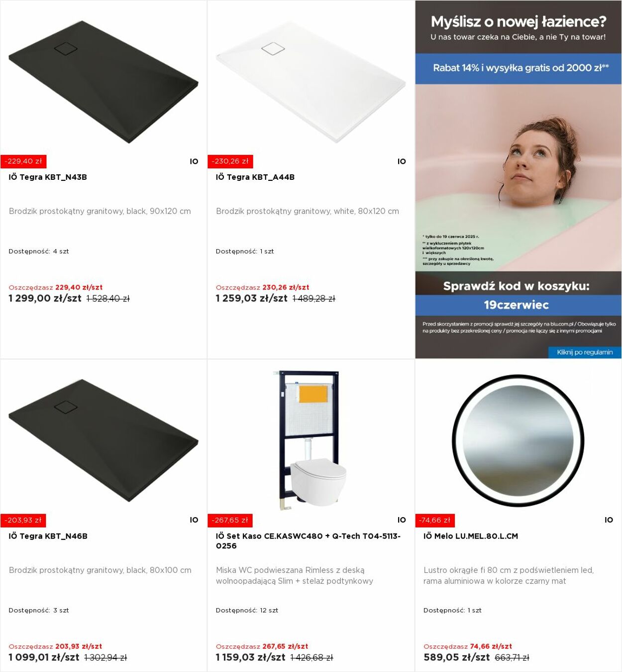 Gazetka Blu Salony Łazienek 23.06.2025 - 29.06.2025