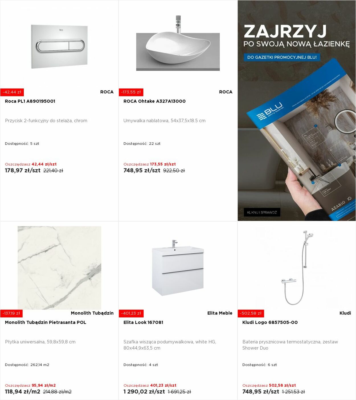 Gazetka Blu Salony Łazienek 23.06.2025 - 29.06.2025