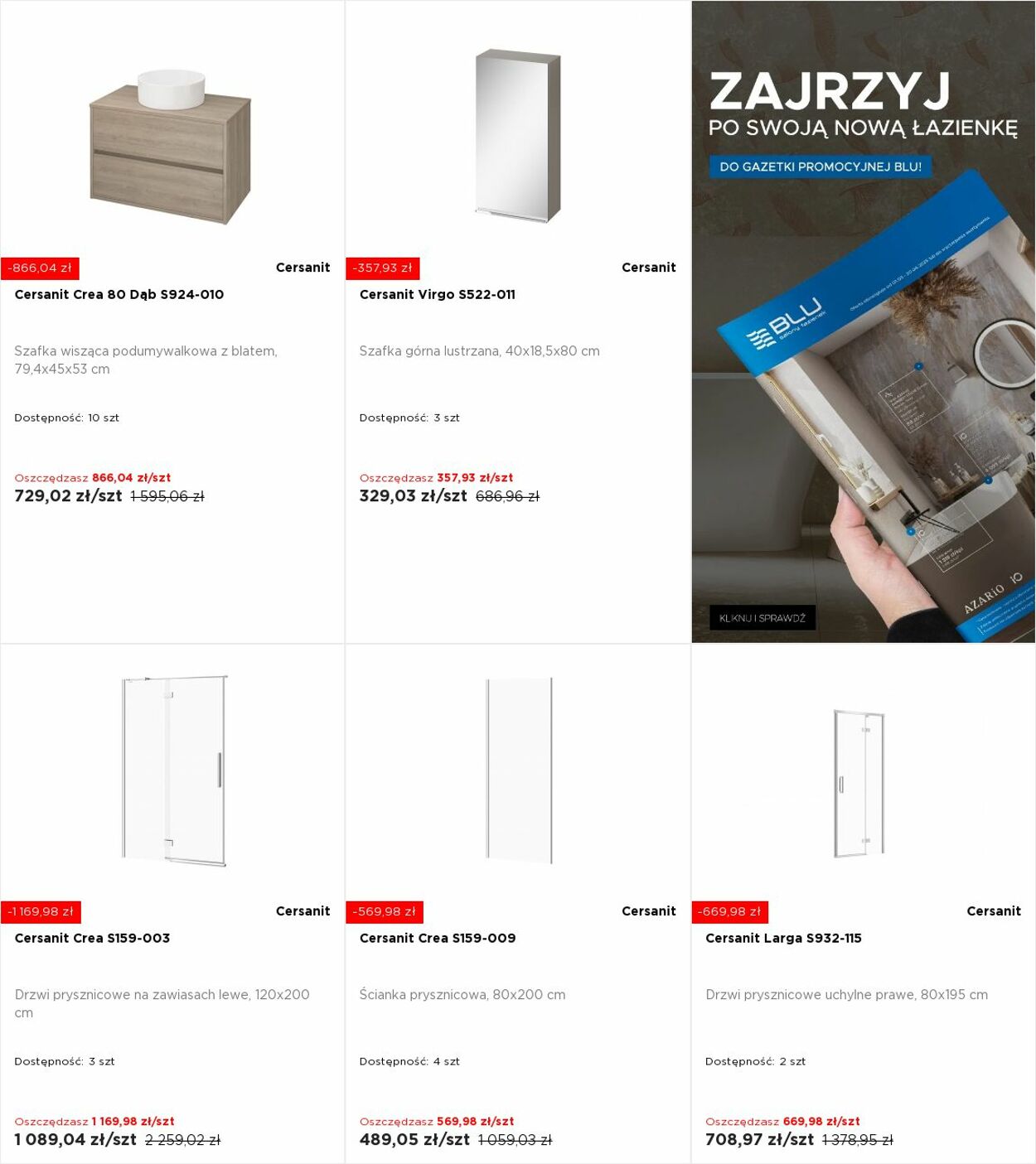 Gazetka Blu Salony Łazienek 23.06.2025 - 29.06.2025
