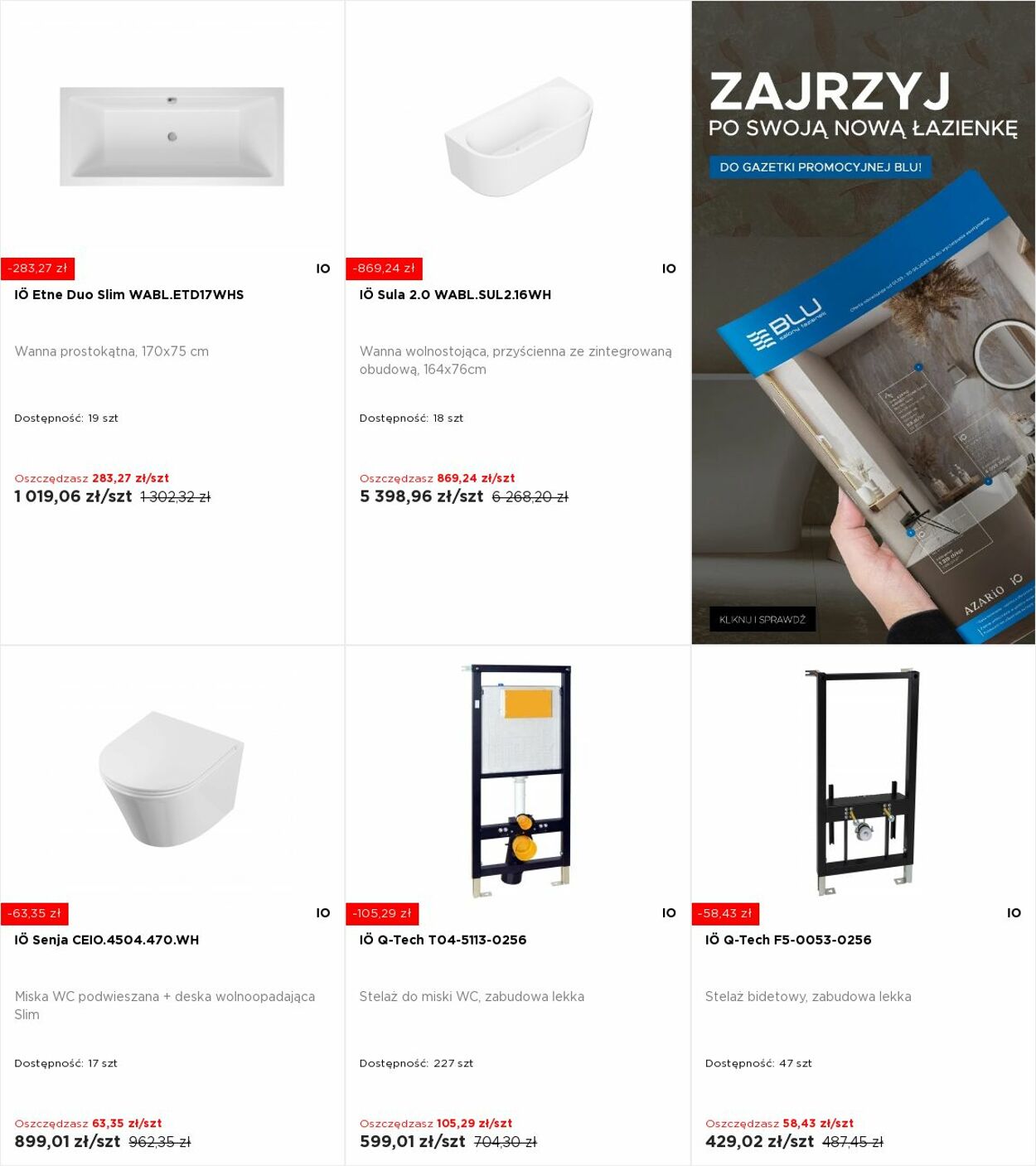 Gazetka Blu Salony Łazienek 26.05.2025 - 01.06.2025