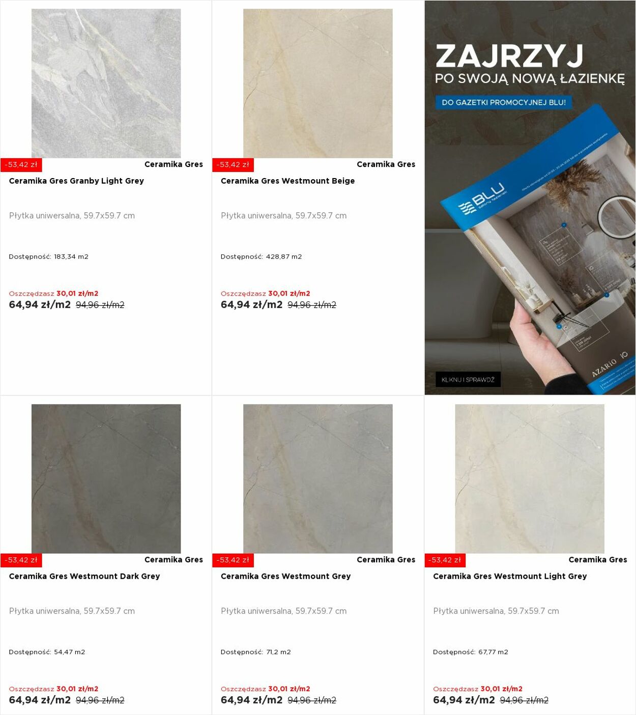 Gazetka Blu Salony Łazienek 26.05.2025 - 01.06.2025
