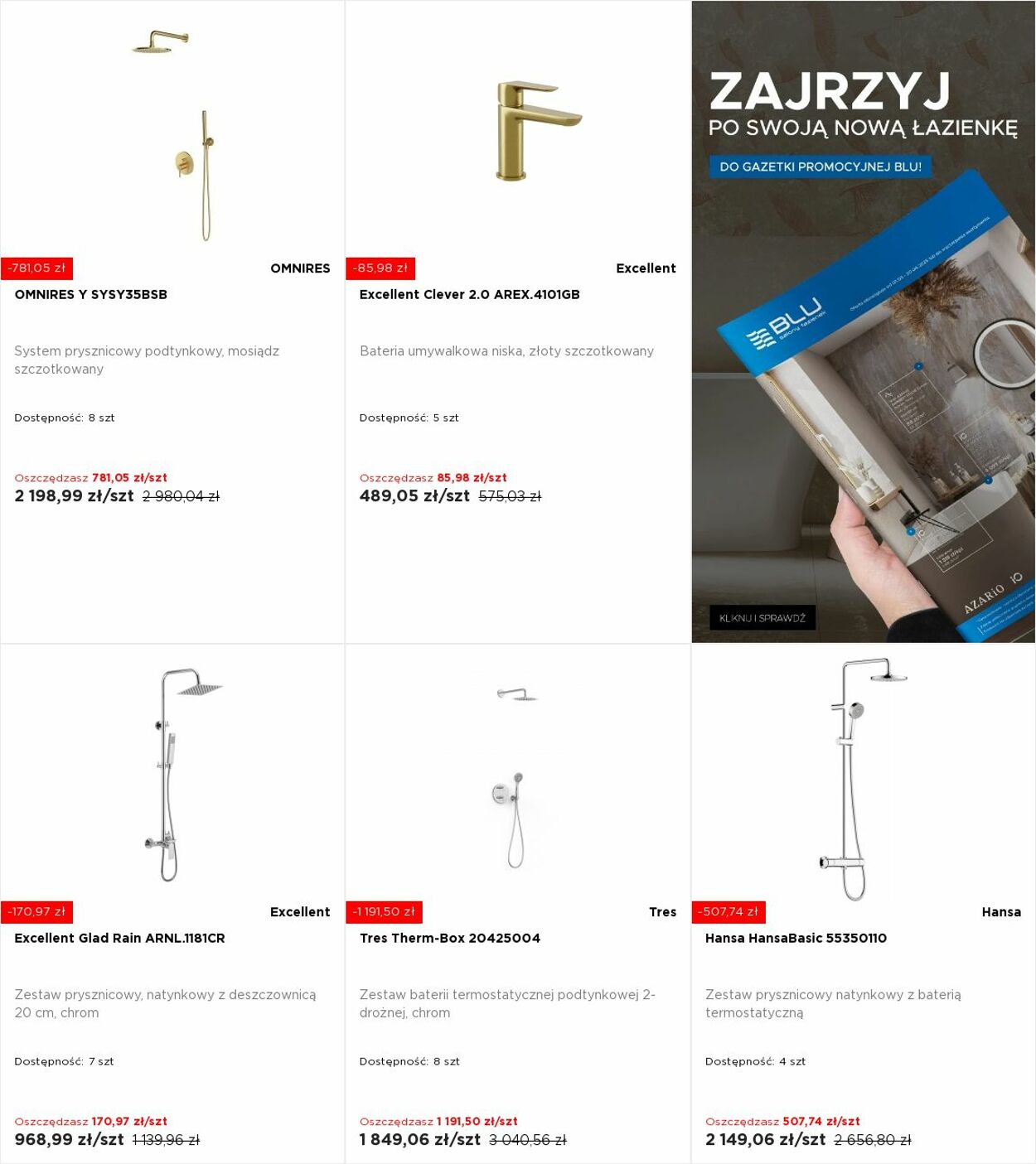 Gazetka Blu Salony Łazienek 26.05.2025 - 01.06.2025