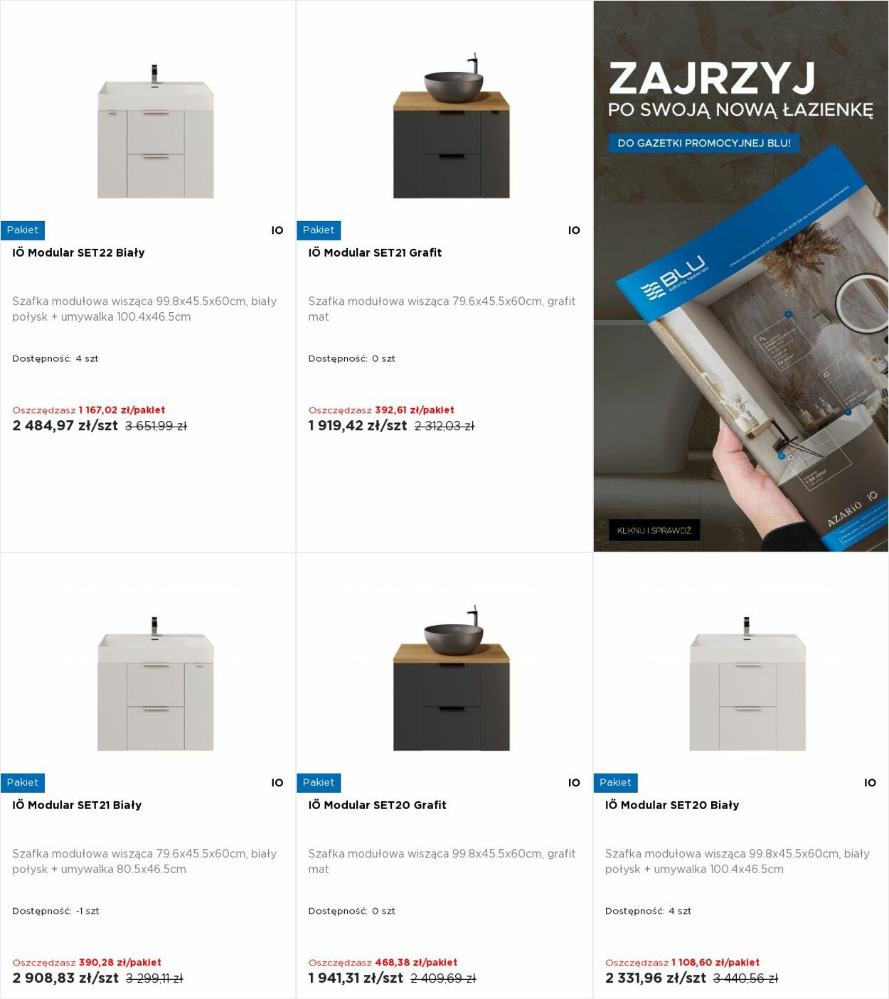 Gazetka Blu Salony Łazienek 26.05.2025 - 01.06.2025