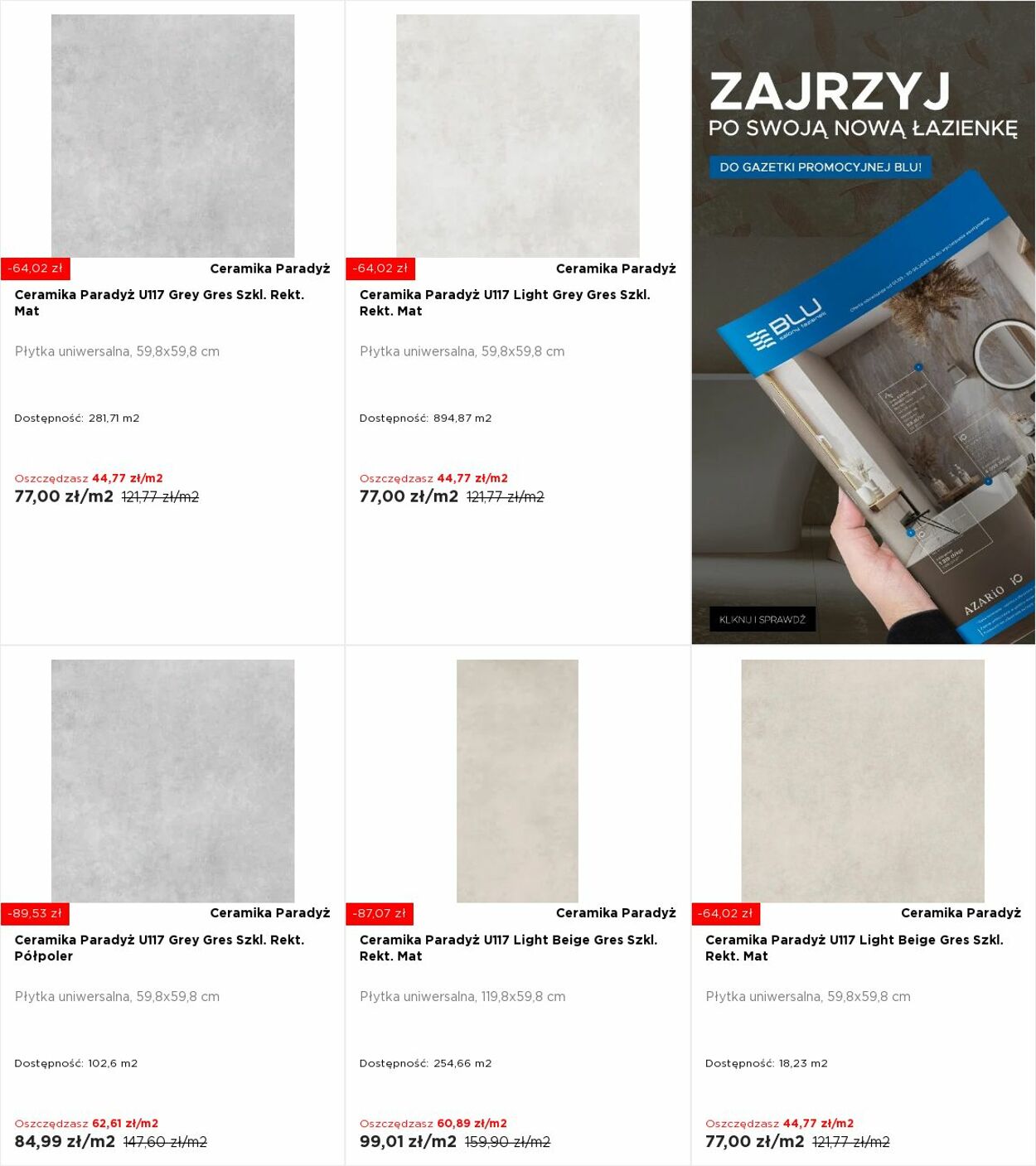 Gazetka Blu Salony Łazienek 26.05.2025 - 01.06.2025