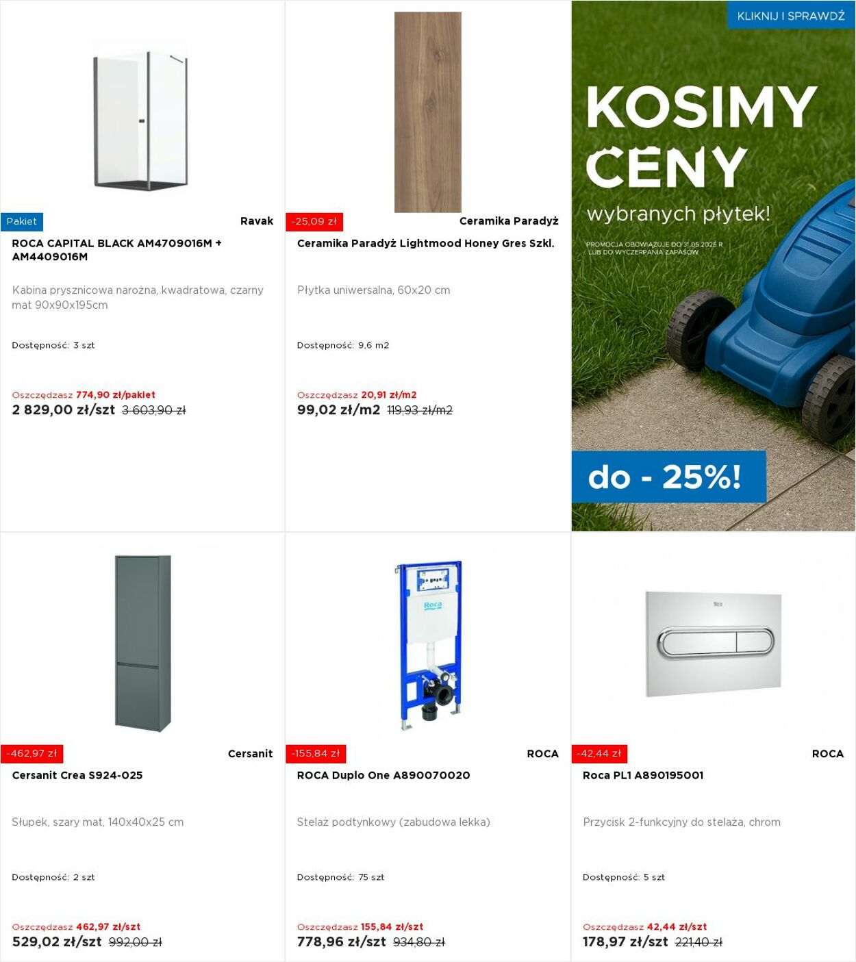 Gazetka Blu Salony Łazienek 26.05.2025 - 01.06.2025