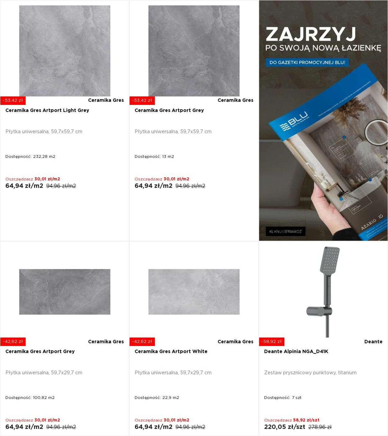 Gazetka Blu Salony Łazienek 26.05.2025 - 01.06.2025