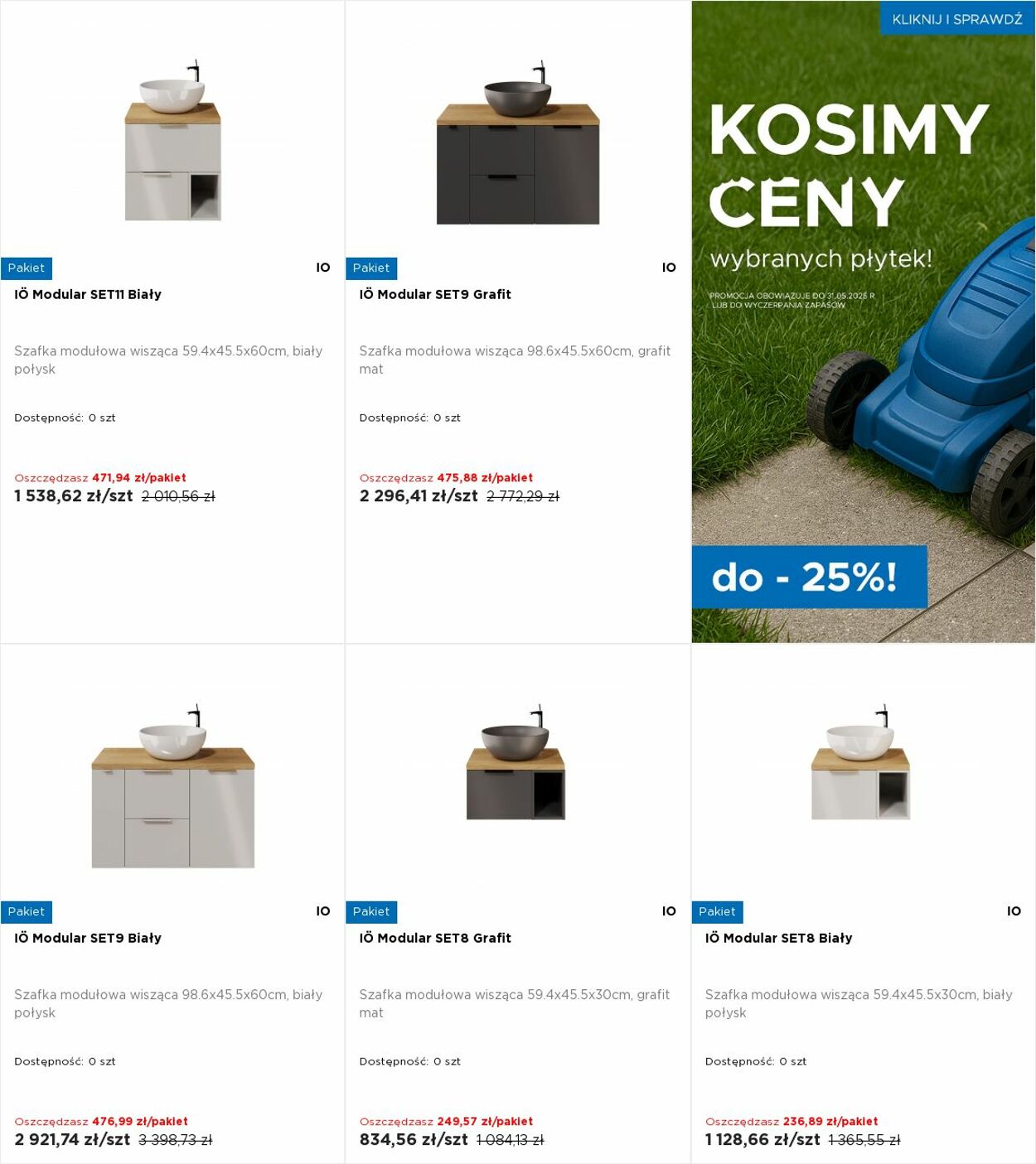 Gazetka Blu Salony Łazienek 26.05.2025 - 01.06.2025