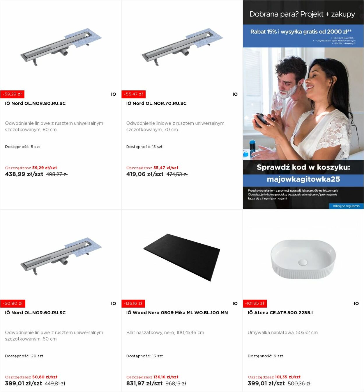 Gazetka Blu Salony Łazienek 26.05.2025 - 01.06.2025