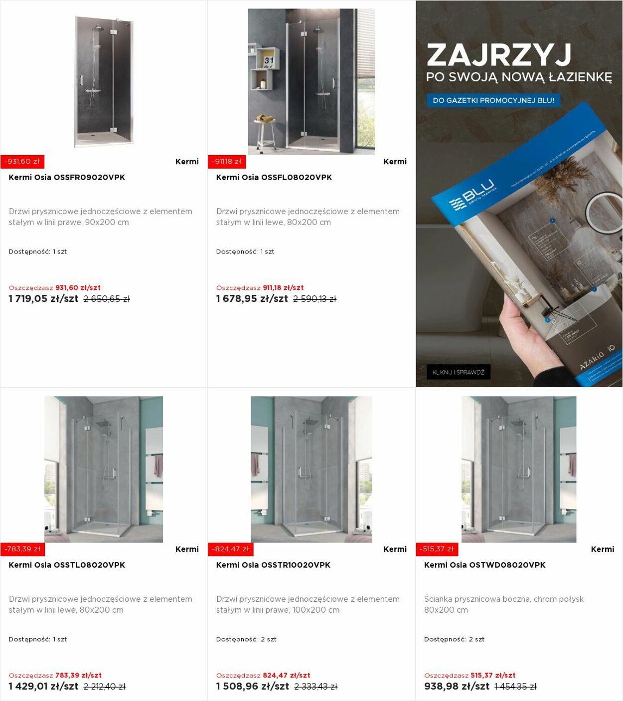 Gazetka Blu Salony Łazienek 26.05.2025 - 01.06.2025