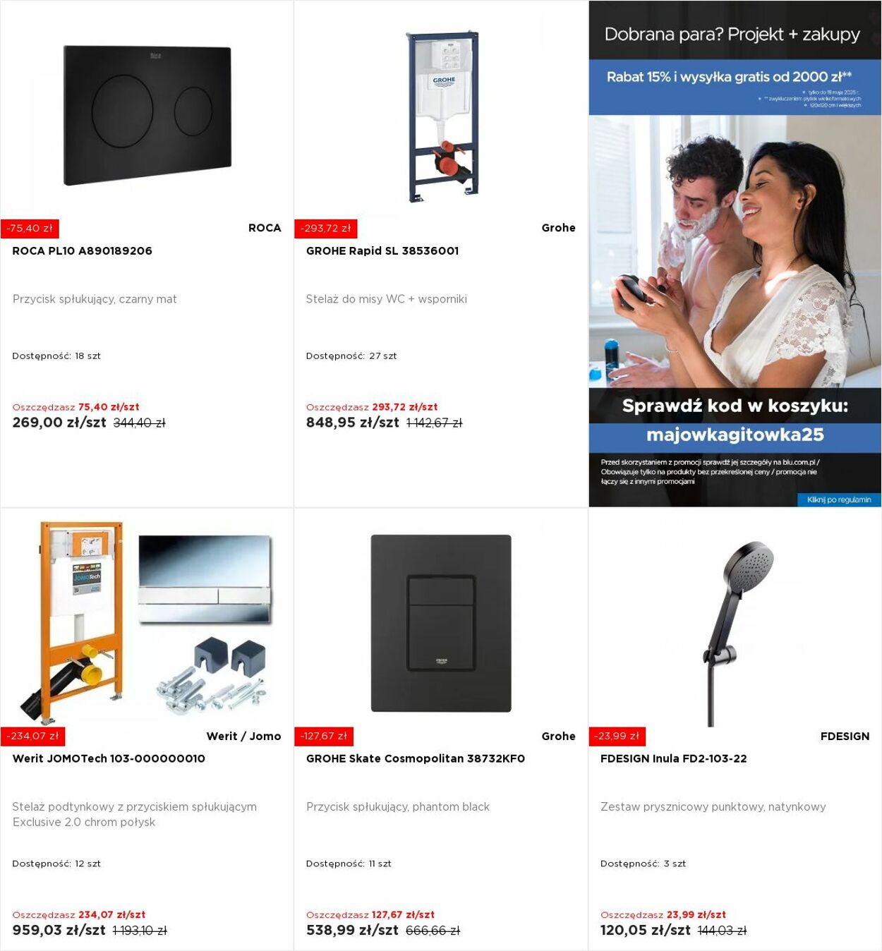 Gazetka Blu Salony Łazienek 26.05.2025 - 01.06.2025