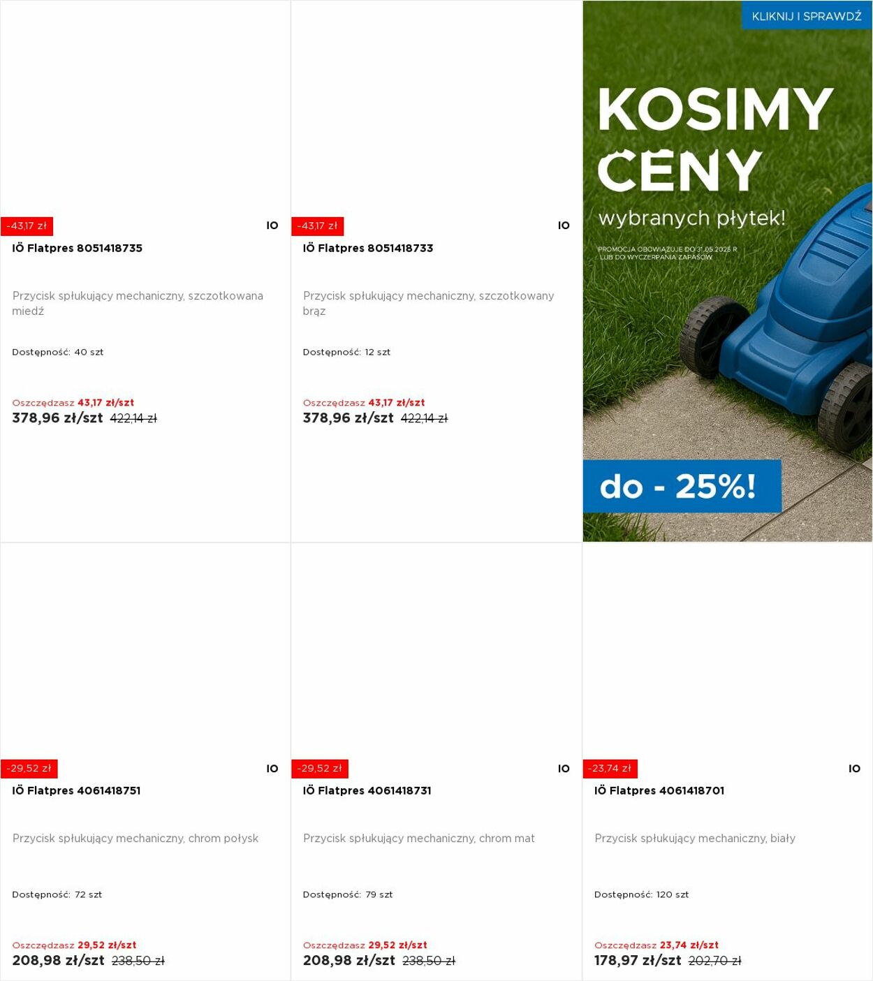Gazetka Blu Salony Łazienek 26.05.2025 - 01.06.2025