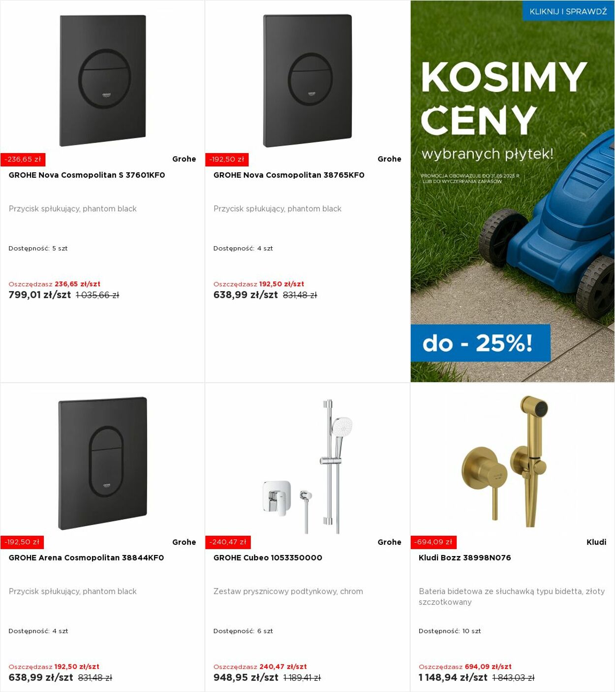 Gazetka Blu Salony Łazienek 26.05.2025 - 01.06.2025