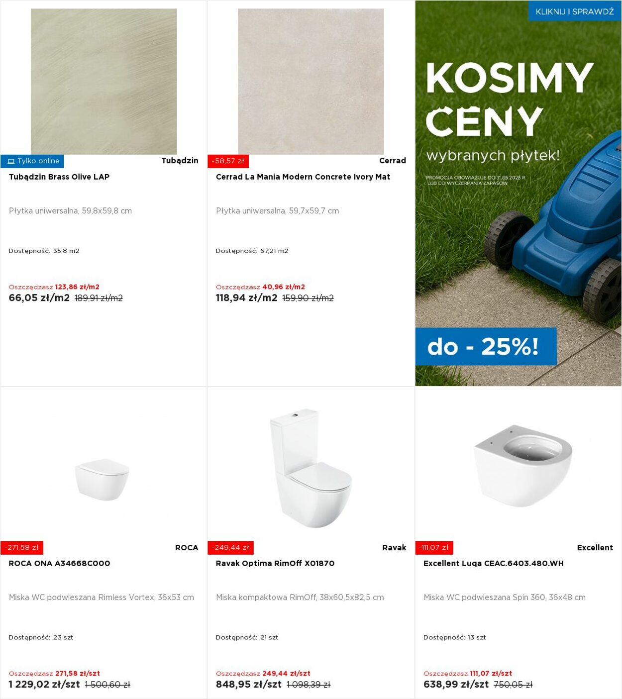 Gazetka Blu Salony Łazienek 26.05.2025 - 01.06.2025
