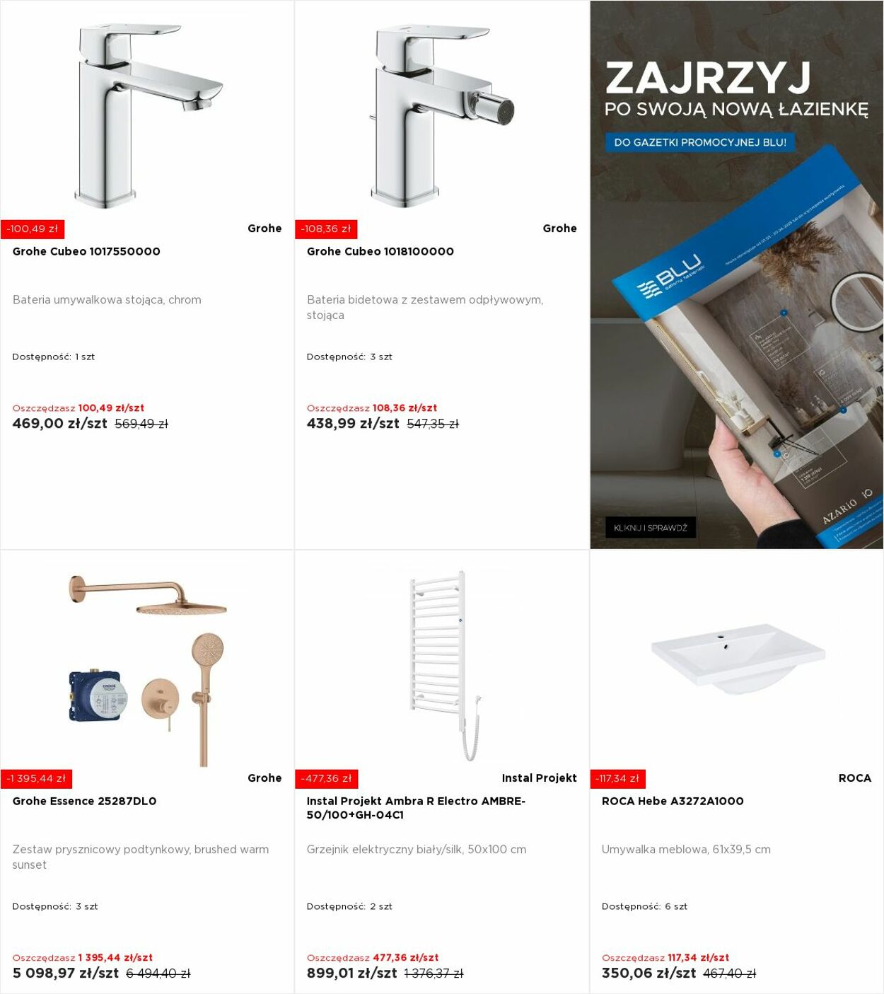 Gazetka Blu Salony Łazienek 26.05.2025 - 01.06.2025