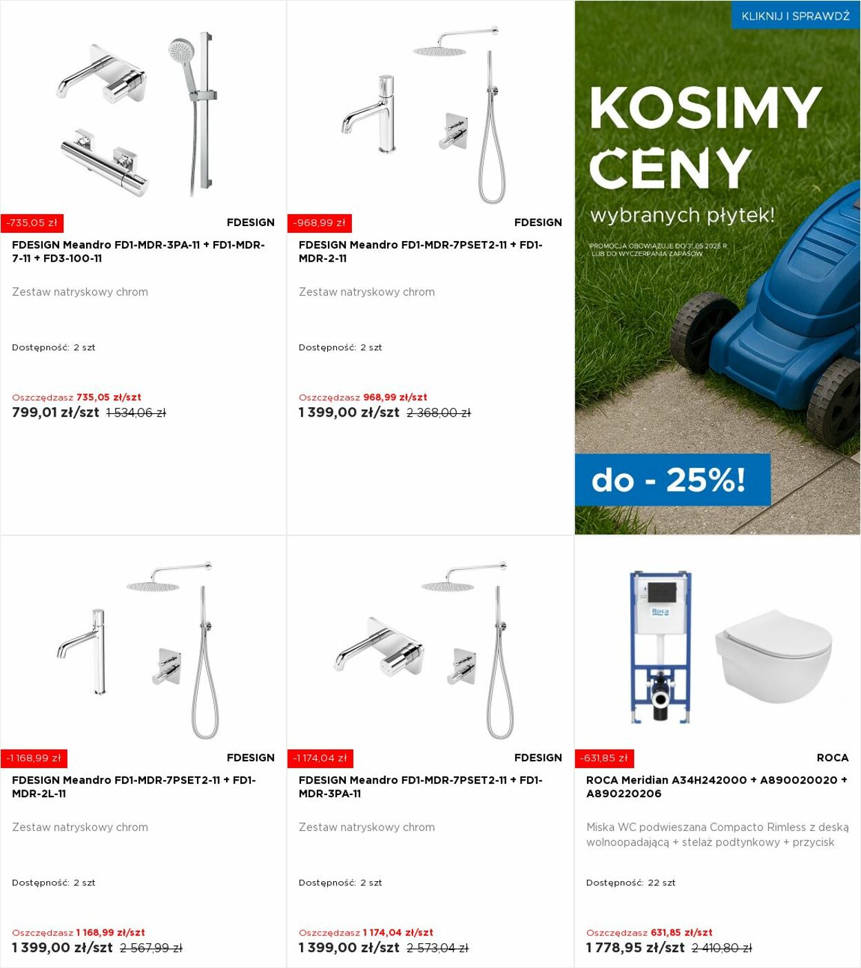 Gazetka Blu Salony Łazienek 26.05.2025 - 01.06.2025