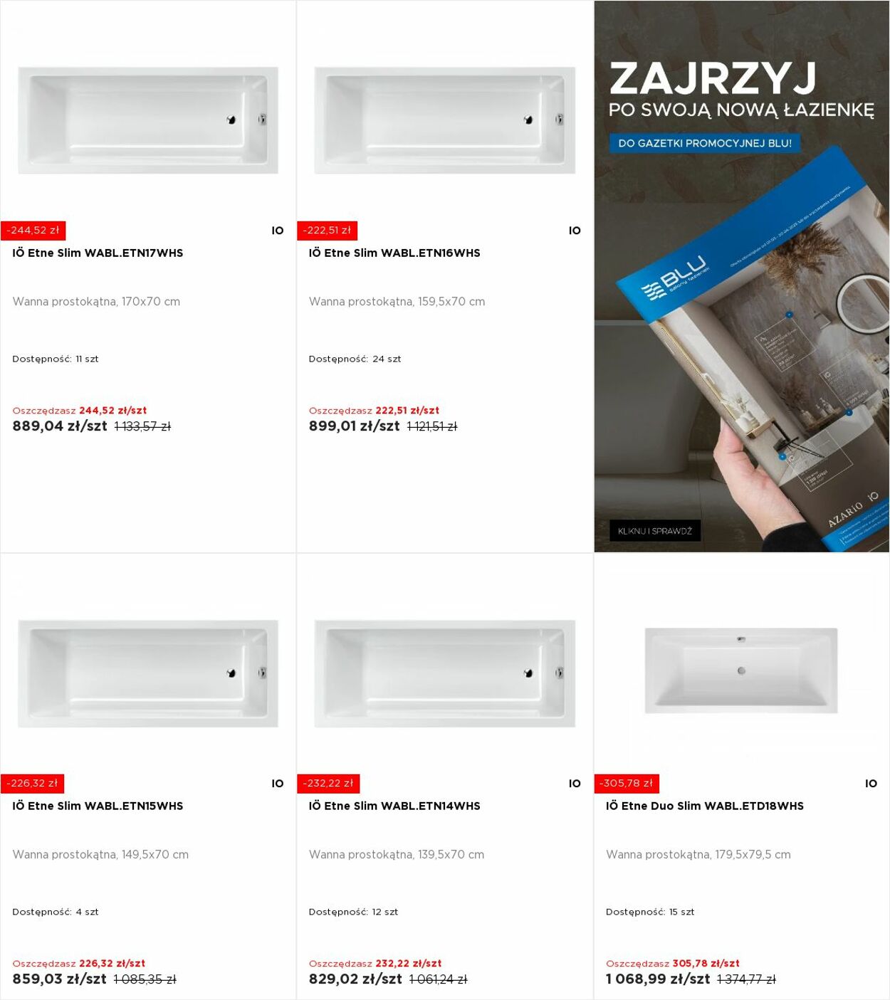 Gazetka Blu Salony Łazienek 26.05.2025 - 01.06.2025