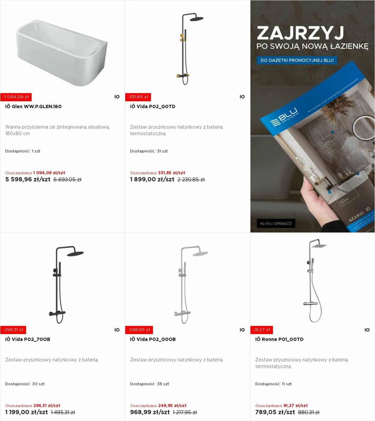 Gazetka Blu Salony Łazienek 26.05.2025 - 01.06.2025