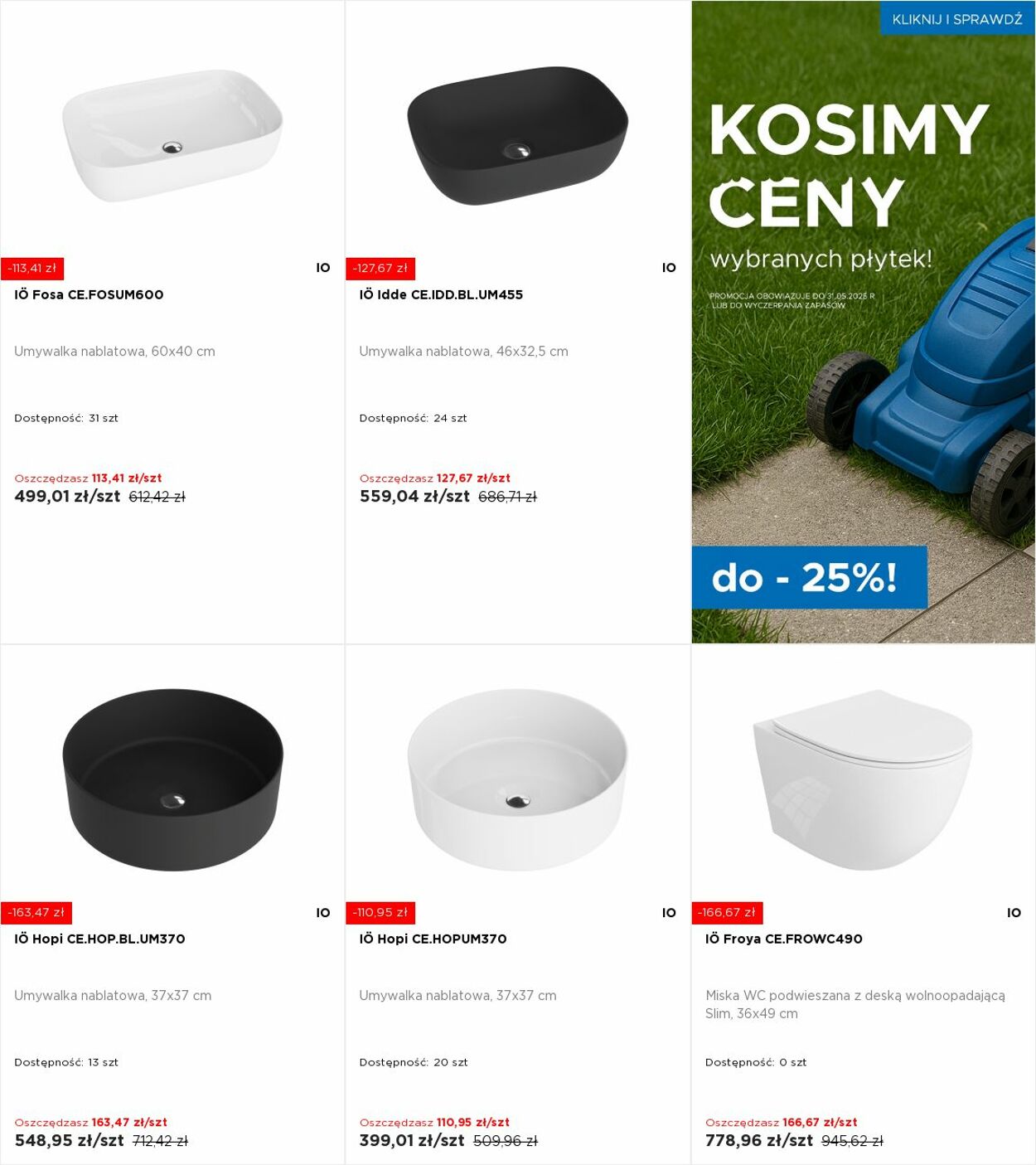 Gazetka Blu Salony Łazienek 26.05.2025 - 01.06.2025